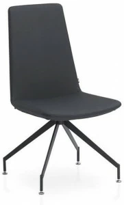 B&T Design Офисное кресло из кожи на жердочке Zone