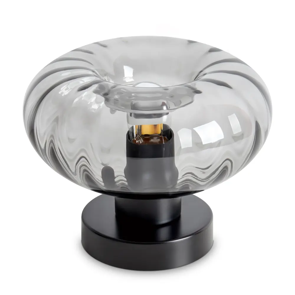 Настольная лампа Freya Glans цвет черный STLM-2097270 - Вид №1