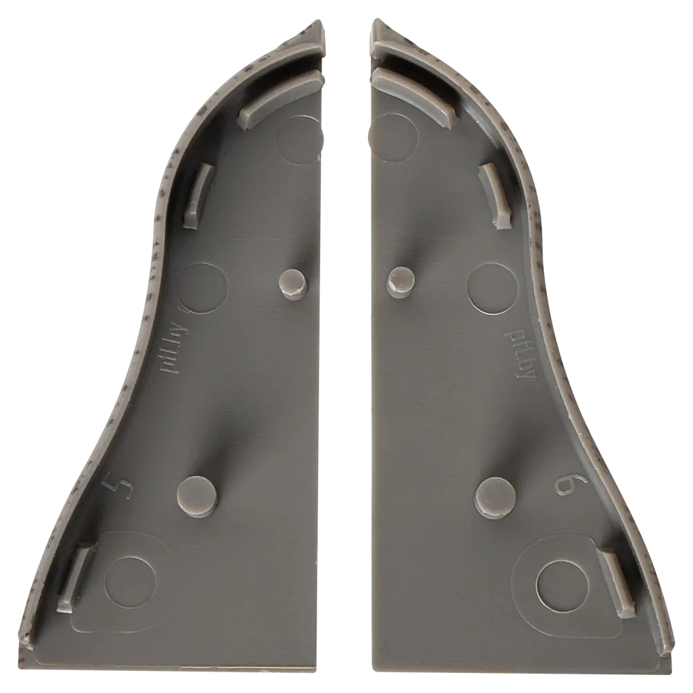 Заглушка для плинтуса Pro Дом 5.5 см ПВХ цвет дуб орон Santreyd STLM-2027615 - Вид №1