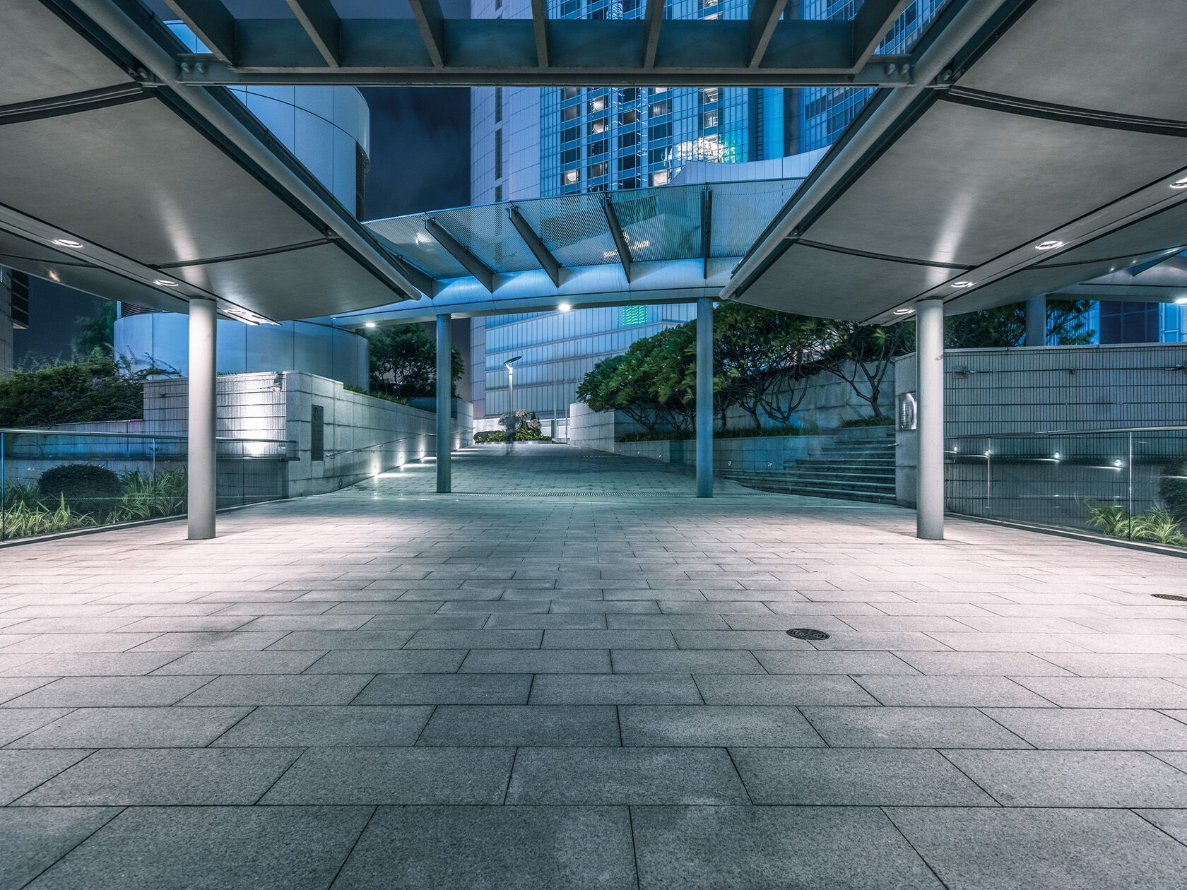 Утопленный стеклянный светодиодный наружный прожектор [LND] общие ARCH-00102570 - Вид №1