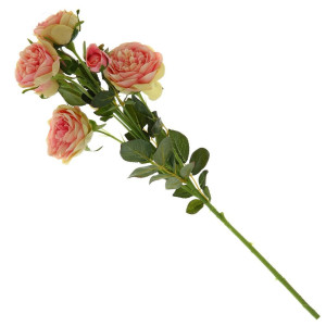 90360775 Цветок искусственный "Роза" 12х12х75 см 749008 STLM-0200607 Santreyd