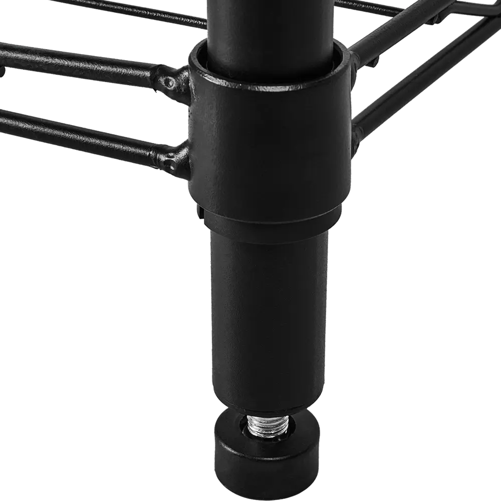 Стеллаж сетчатый KONSENSA 60x35x90 см цвет черный STLM-2144283 - Вид №6