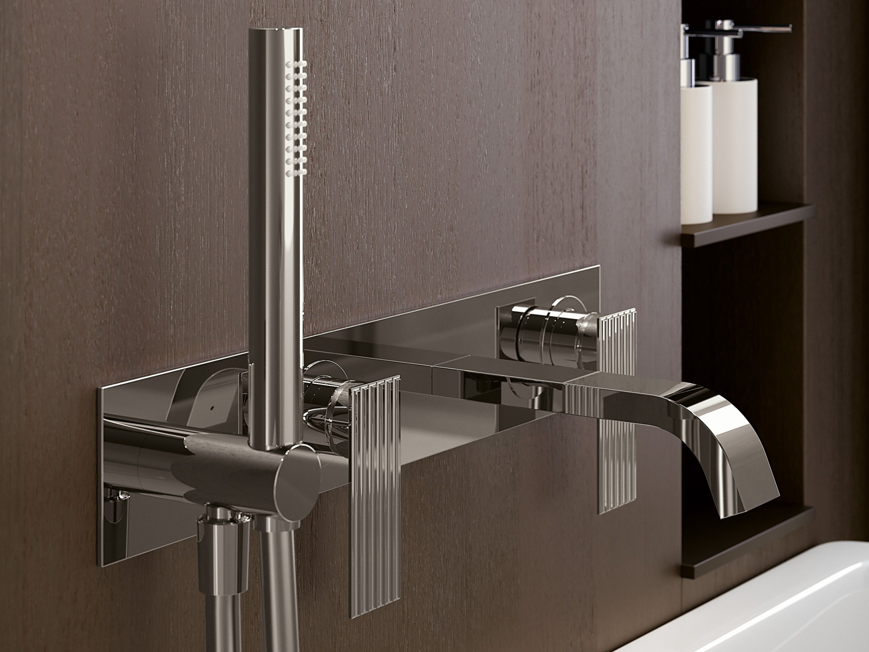 Латунный смеситель для ванны / душа Rubinetterie Treemme ARCH-00058093 - Вид №1