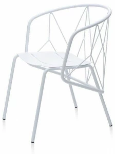 Garda Furniture Металлический садовый стул с подлокотниками Ataman Ga01me