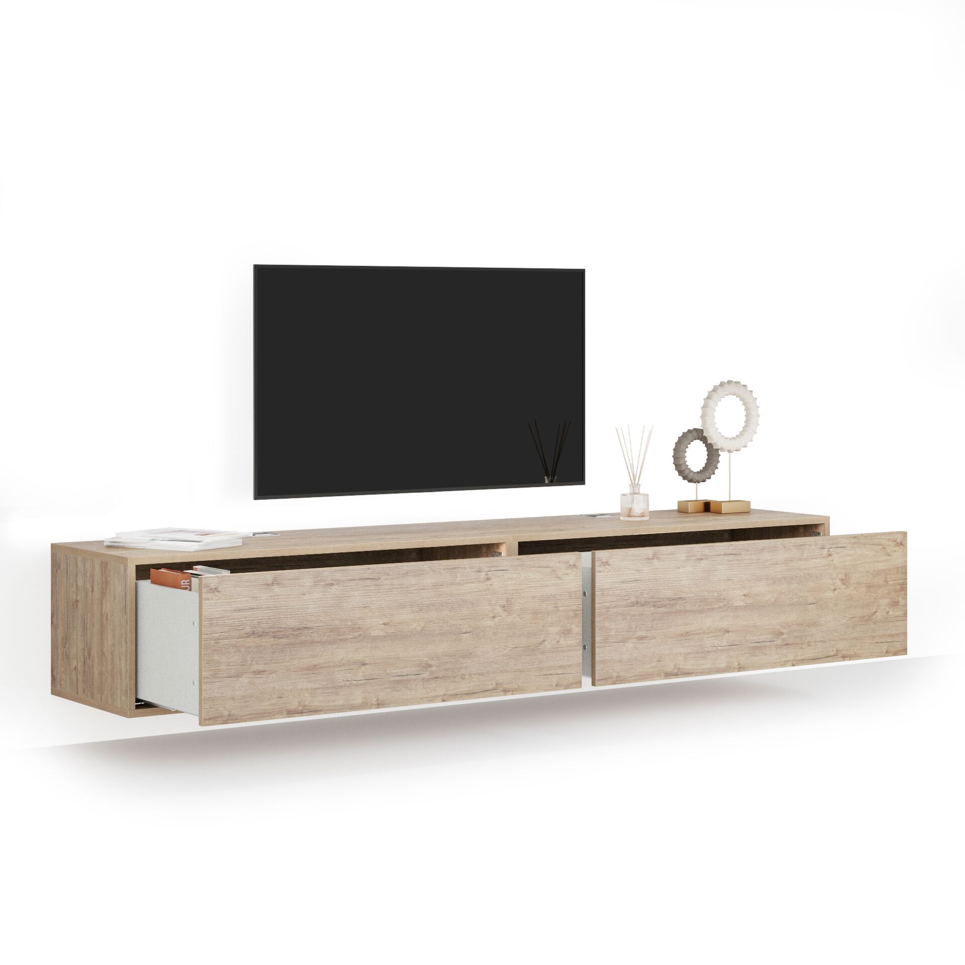 Модульная оборудованная стена установленная стеной в меламинированном Mobili Fiver IACOPO ARCH-00070420 - Вид №8