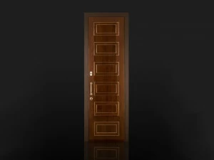 Ercole Бронированная деревянная распашная дверь с контролем доступа