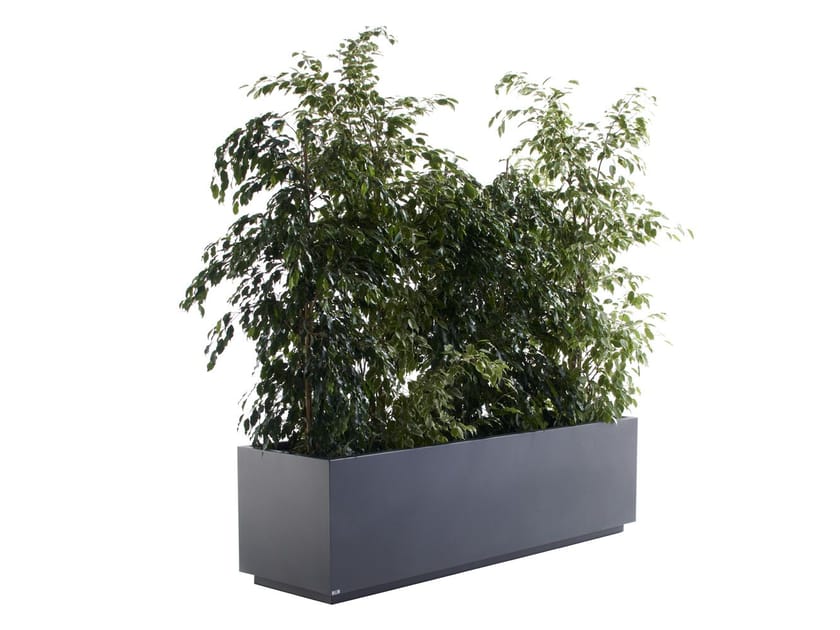 Окрашенный металлический прямоугольный плантатор Fi.Ma LINE ARCH-00044023