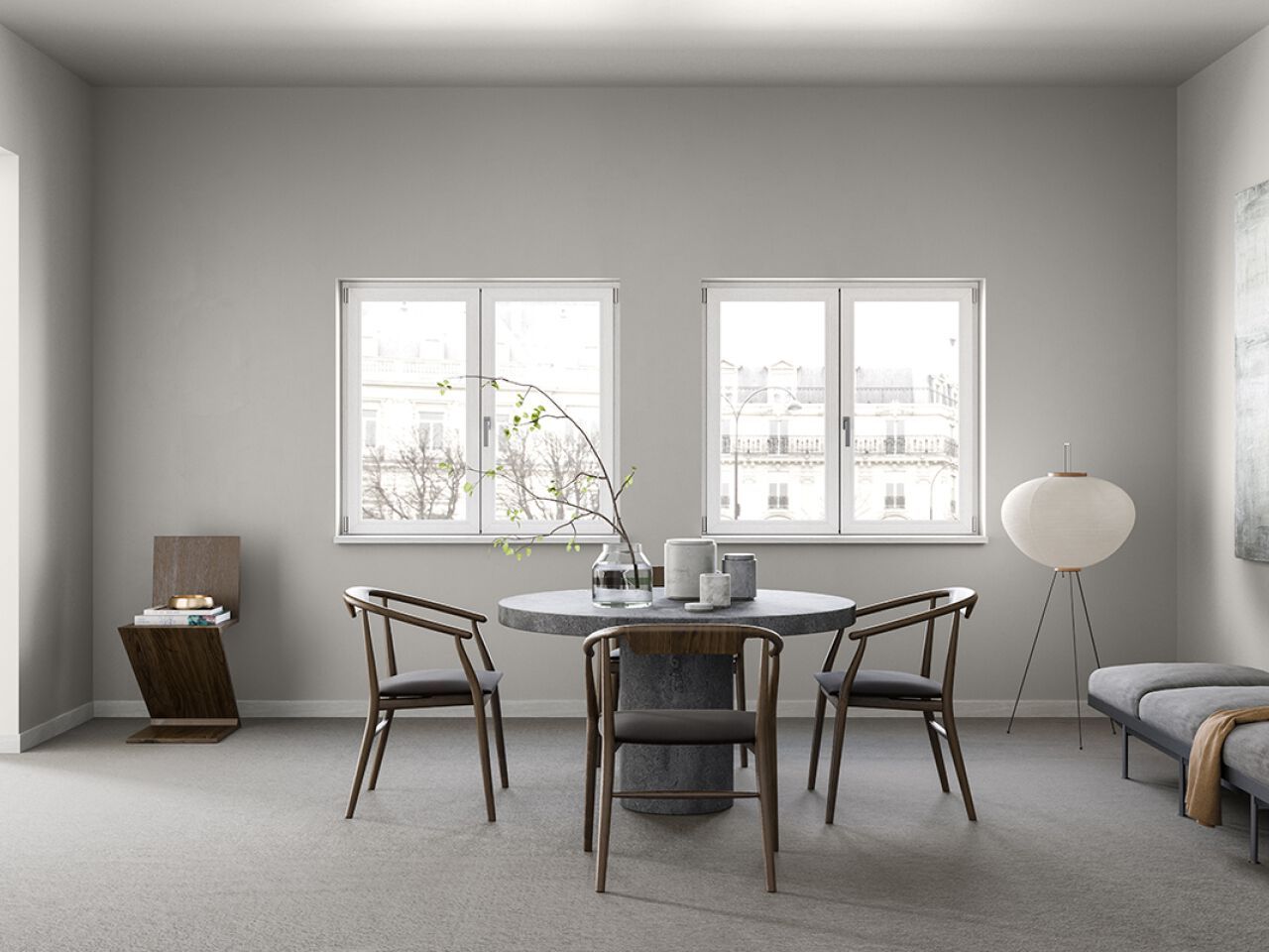 Экологичное и теплоизоляционное окно из алюминиевого дерева Sciuker Frames SKILL ARCH-00021631 - Вид №5