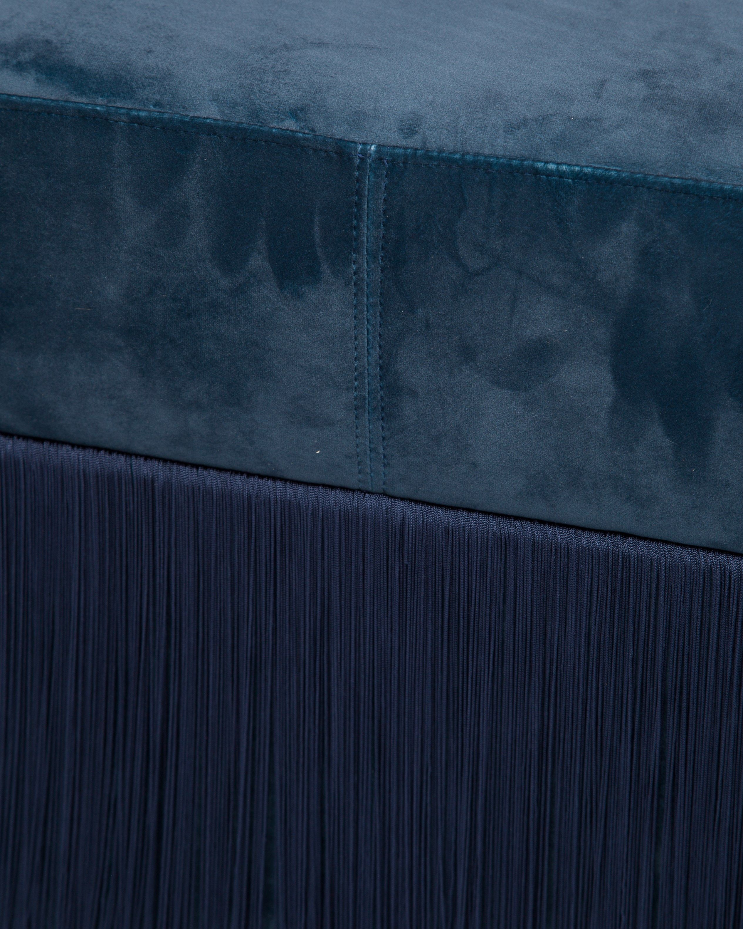 Прямоугольный бархатный пуф Houtique Pill Pouff ARCH-00110730 - Вид №14