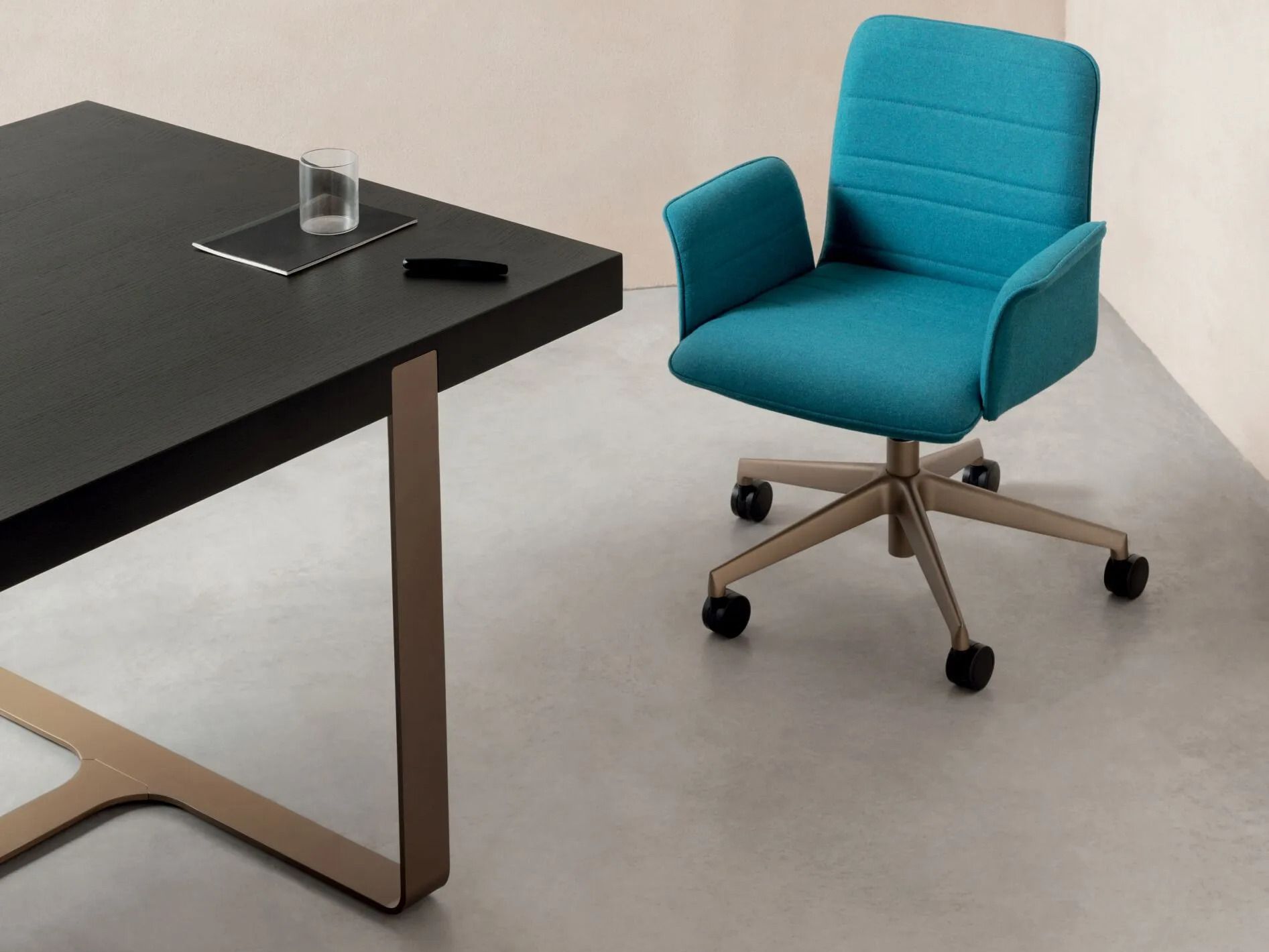 Прямоугольный обеденный стол из шпона Riccardo Rivoli NASTRO ARCH-00115193 - Вид №6