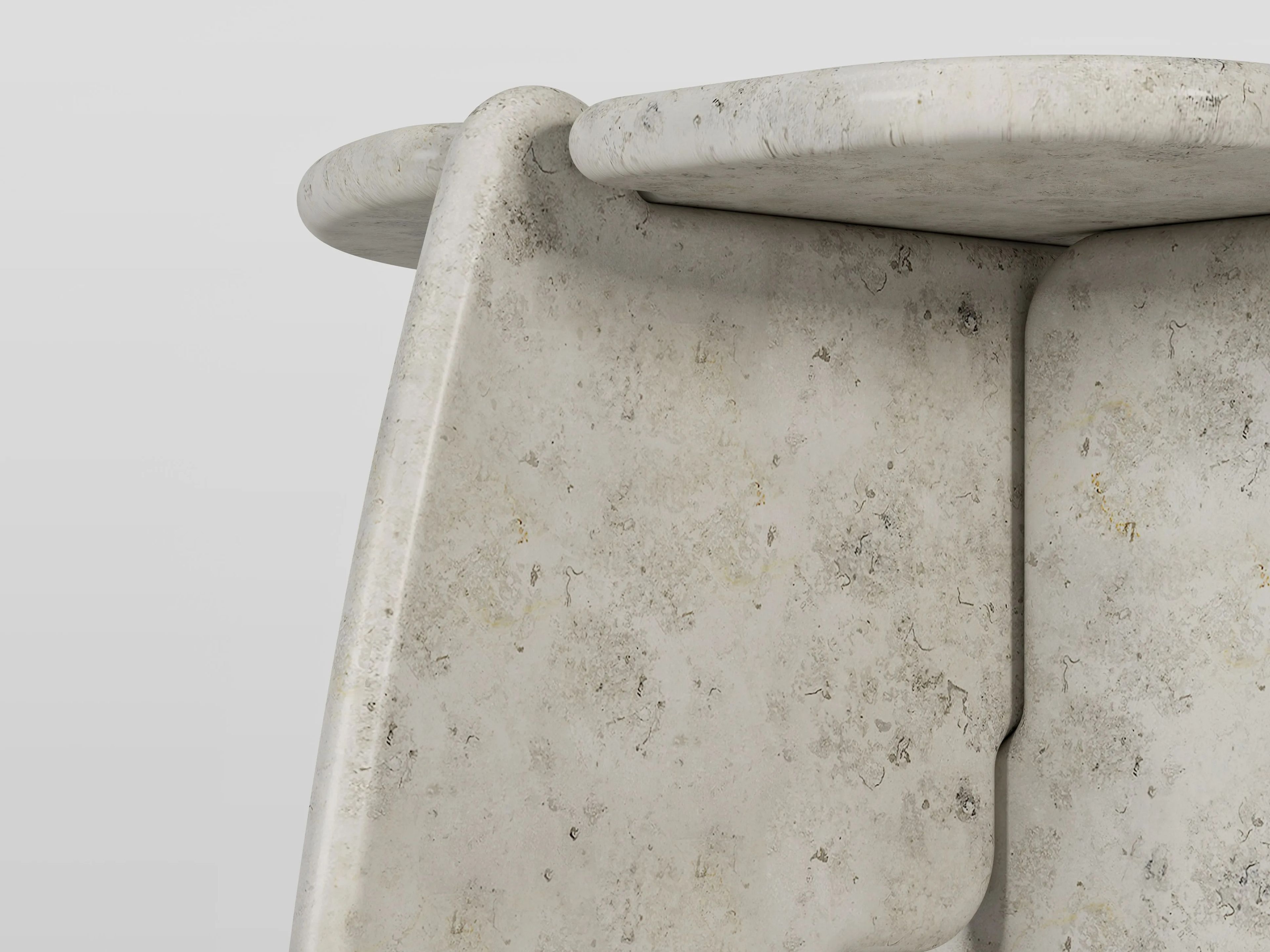 Журнальный столик из натурального камня Davani Lamé ARCH-00061305 - Вид №1