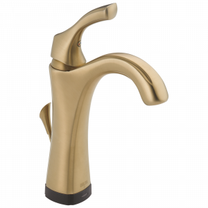 592T-CZ-DST Смеситель для ванной с одной ручкой с технологией Touch2O.xt® Delta Faucet Addison Шампанское бронза