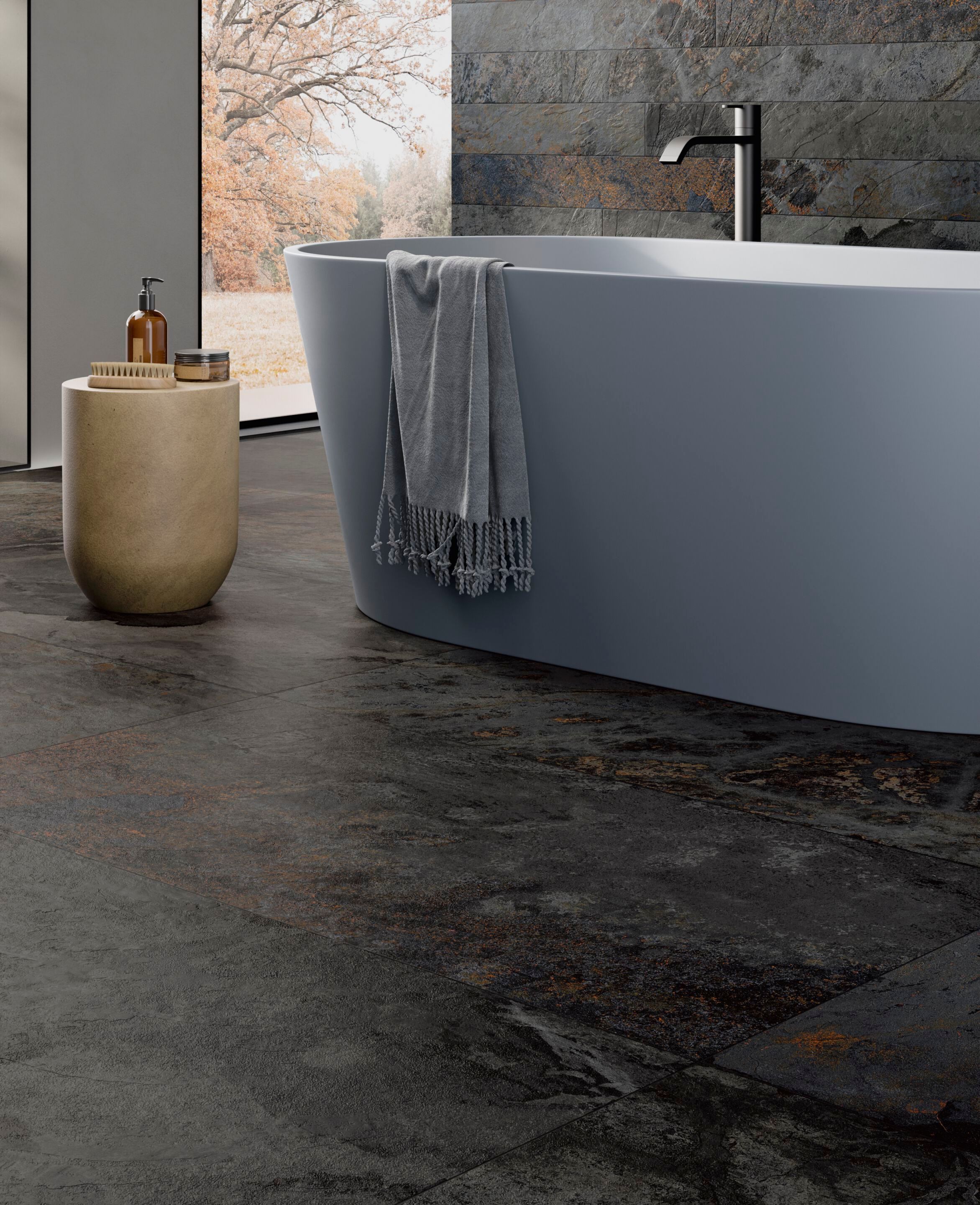 Пол / облицовка керамогранита с эффектом камня CERAMICA SANT'AGOSTINO Metastone ARCH-00073794 - Вид №1