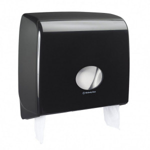 7184 Kimberly Clark Диспенсер для туалетной бумаги в больших рулонах из пластика черный Kimberly Clark Professional Aquarius Jumbo Non-Stop 7184 черный
