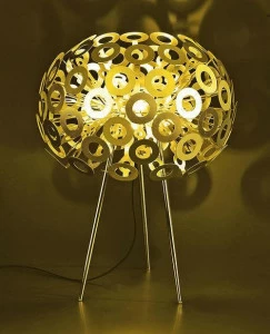 Настольная лампа Artpole Pusteblume 001301 ARTPOLE ИНТЕРЬЕРНЫЕ 191563 Золото