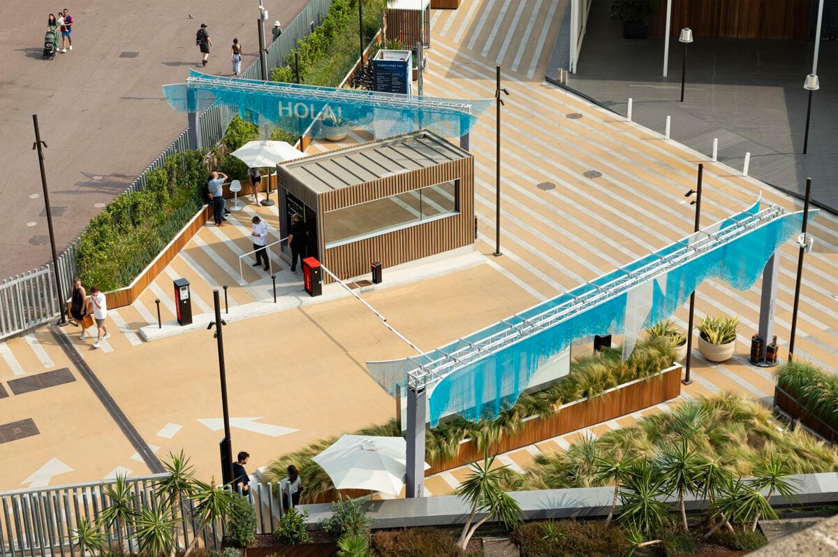 Фасадные ограждения из алюминиевых цепей Kriskadecor CLADDING MARINA PORT VELL ARCH-00027324 - Вид №3