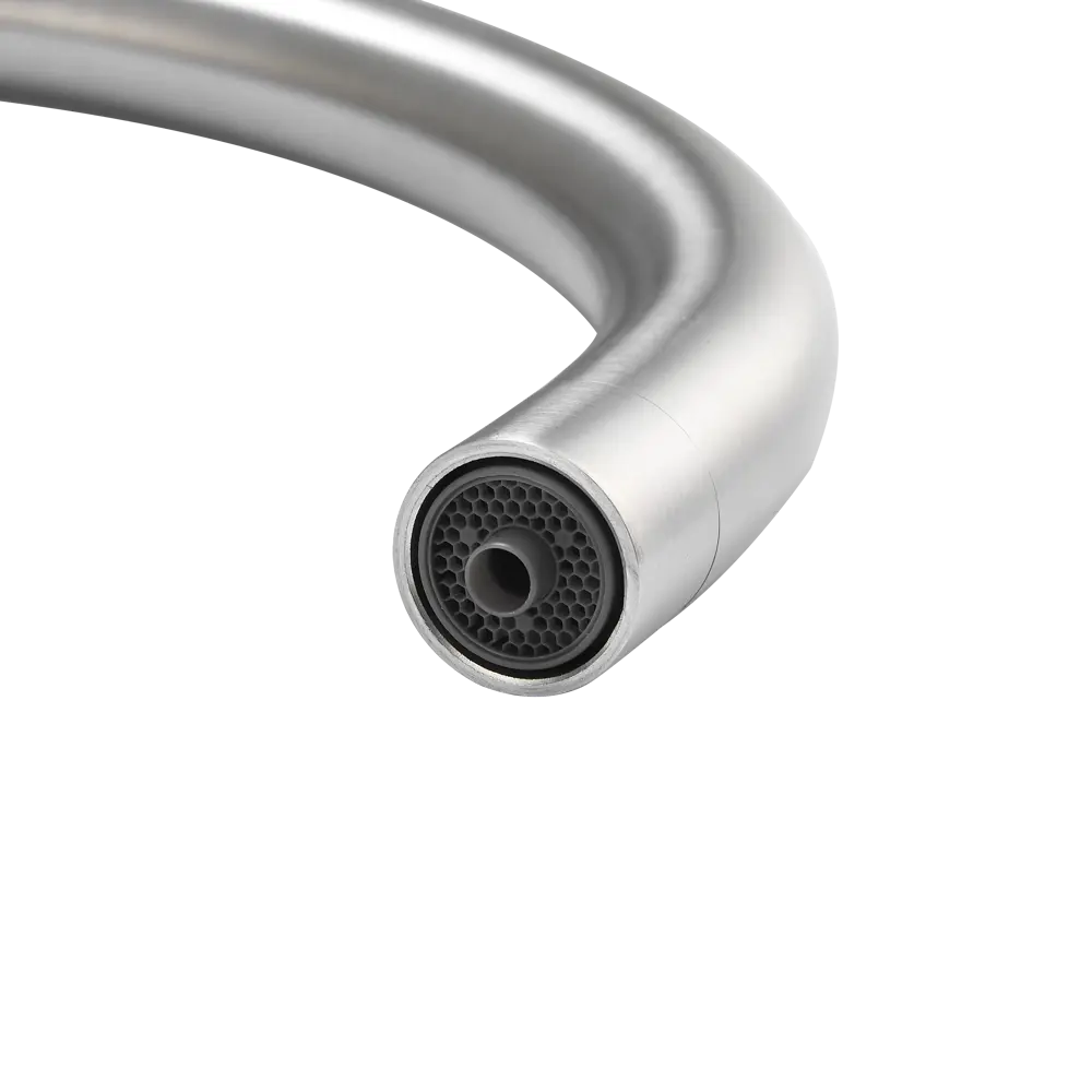 Смеситель для кухни Haiba с поворотным изливом и сатинированным покрытием 89396810 STLM-1578915 - Вид №2