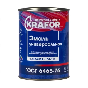 Эмаль НОВОКОЛОР KRAFOR ПФ-115 салатовая 0.8 кг
