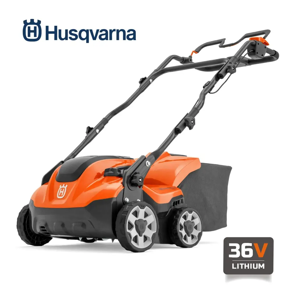 Скарификатор аккумуляторный Husqvarna S138i 36 В 38 см АКБ и ЗУ не в комплекте