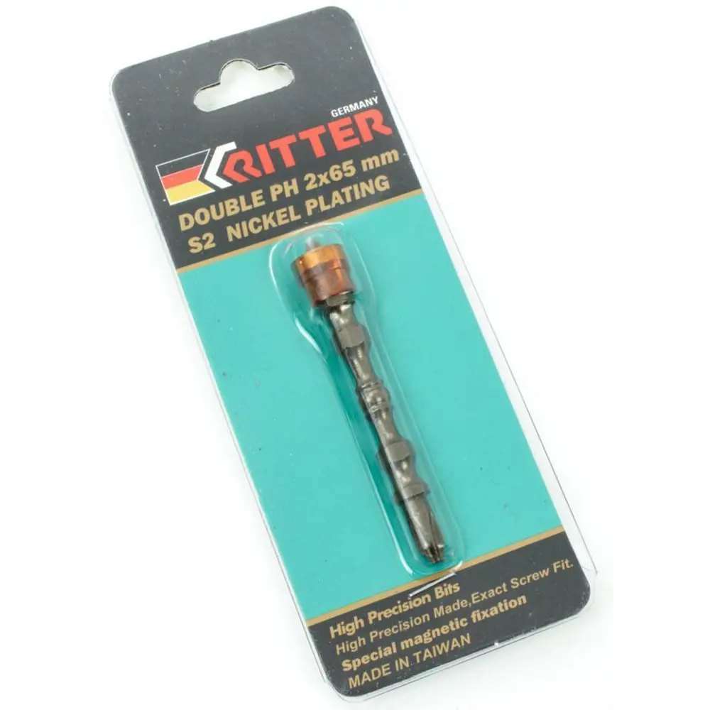 Бита двусторонняя магнитная Ritter PS20112200 PH2x65 мм STLM-2142516 - Вид №3