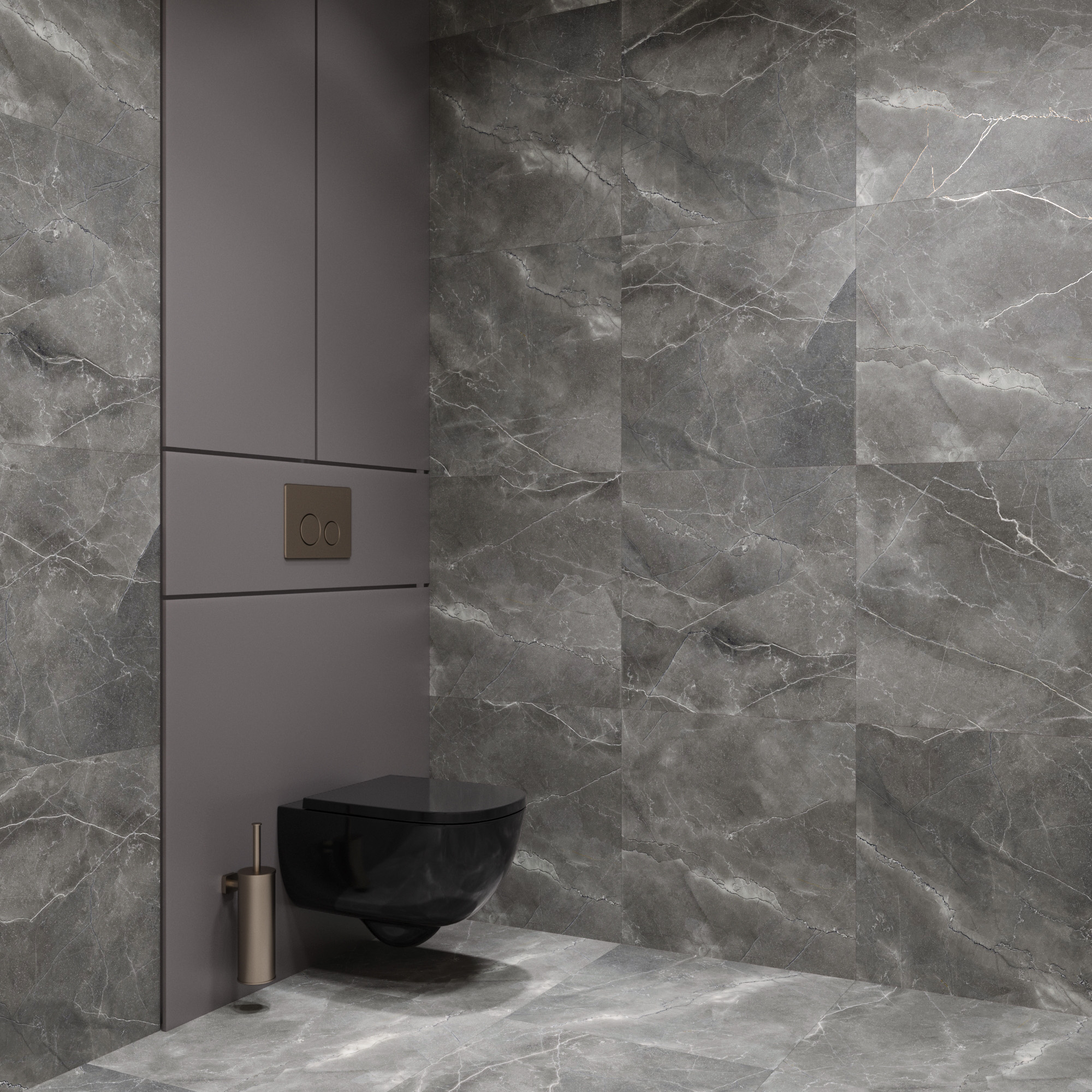 Керамогранит PULPIS NERO 60х60 Arcadia Ceramica CR6011-A 