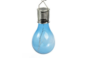 17797840 Садовый фонарь на солнечной батарее " Синяя", 5 led, пластик, на прищепке 2997289 LUAZON Лампочка