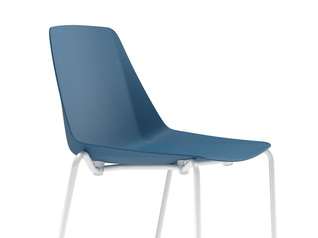 Полипропиленовый барный стул SCHNEEWEISS interior Five ARCH-00029196 - Вид №3