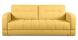 Диван-кровать с 2 подушками желтый "Бейкер 2" PUSHE  00-3973654 Желтый