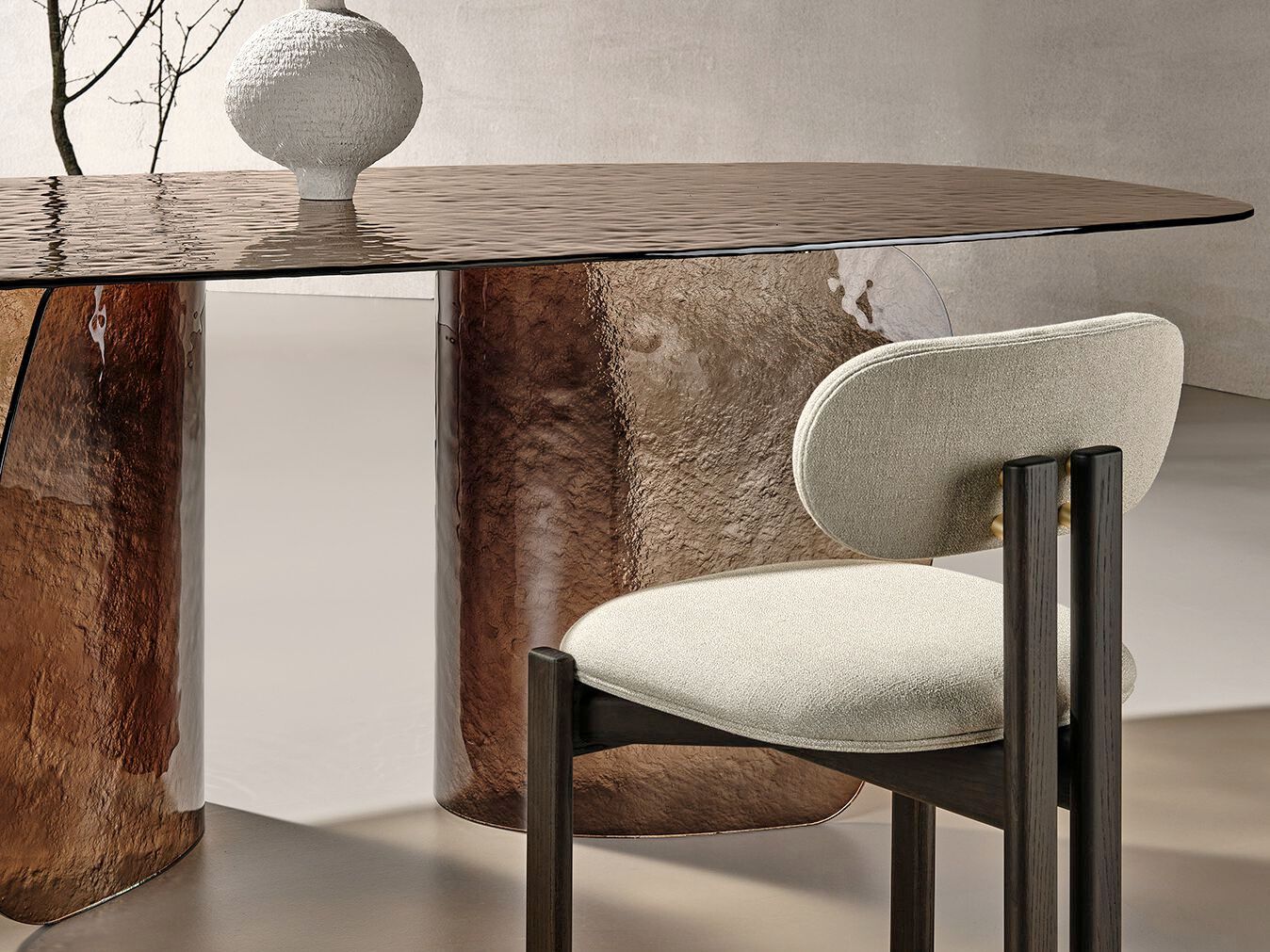 Стеклянный обеденный стол Naturedesign Home ARCH-00131946 - Вид №8