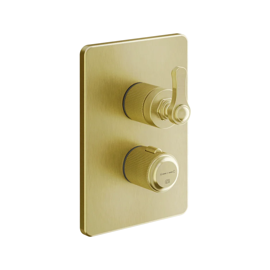 Смеситель для душа 65133 716 Gessi Venti20 PVD С ЗОЛОТОЙ ЩЕТКОЙ 65133716
