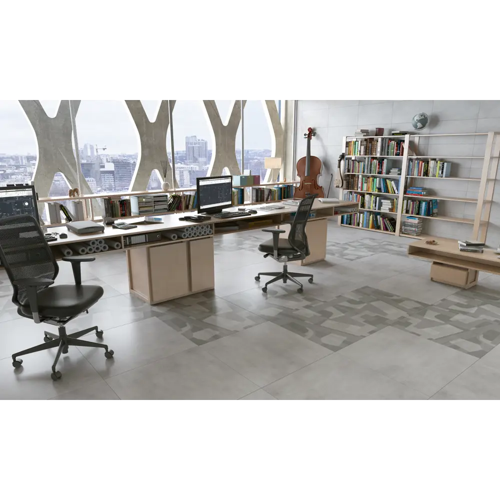 Керамогранит Golden Tile Brooklyn 60x120 см 1.44 м² цвет серый STLM-2073816 - Вид №1
