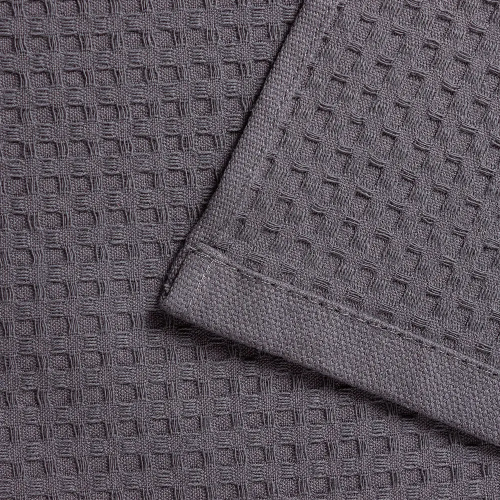 Набор полотенец вафельных Belezza Сальвадор 40x60 см цвет темно-серый 4 шт STLM-2102235 - Вид №1