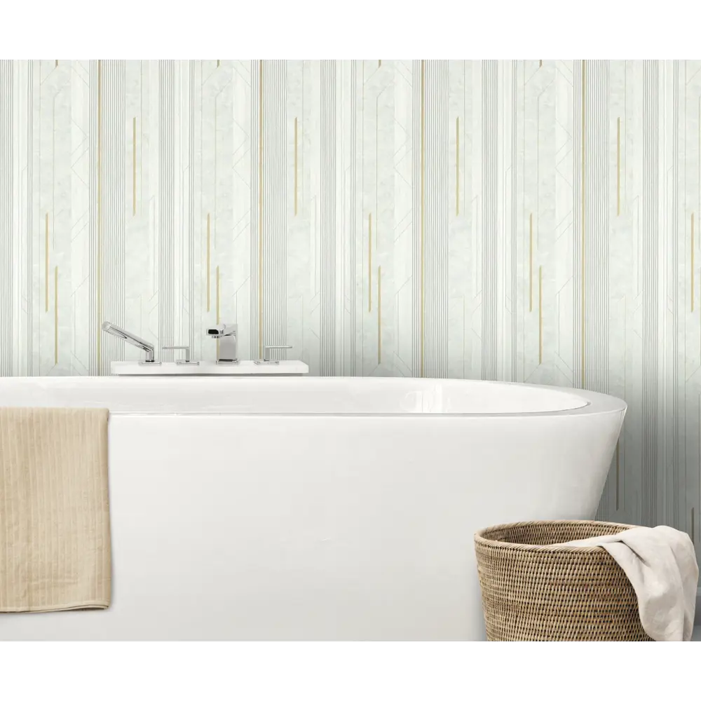 FINEBER Панель ПВХ Винтаж золото - мраморная элегантность для стен и потолков 84601094 STLM-0052642 - Вид №3