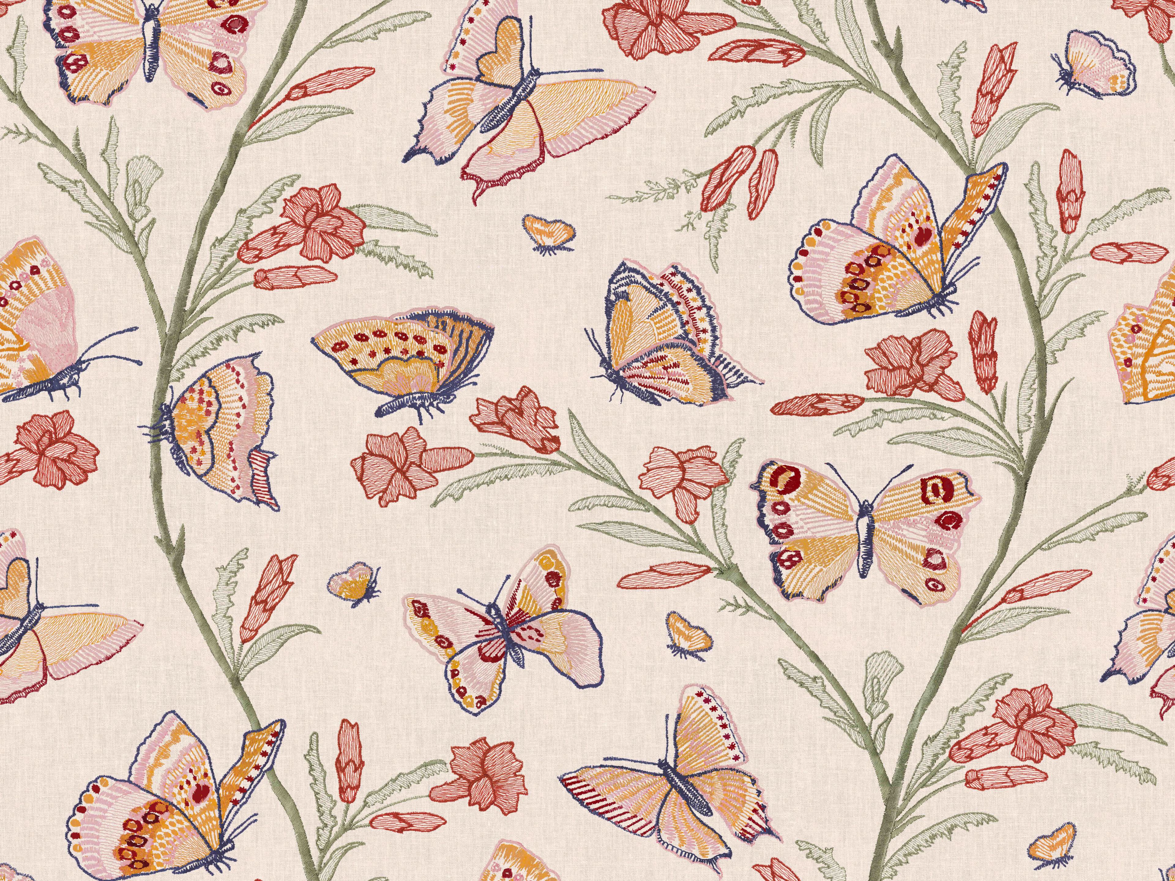 Цветочные узоры нетканые обои LELIEVRE Quenin-Belle Époque ARCH-00062329