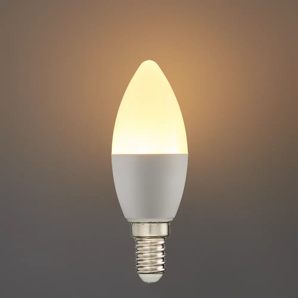 Набор умных ламп светодиодных Wi-Fi Osram Smart Plus E14 220-240 В 5 Вт свеча матовая 470 лм изменение оттенков белого 3 шт LEDVANCE STLM-2099813 - Вид №1