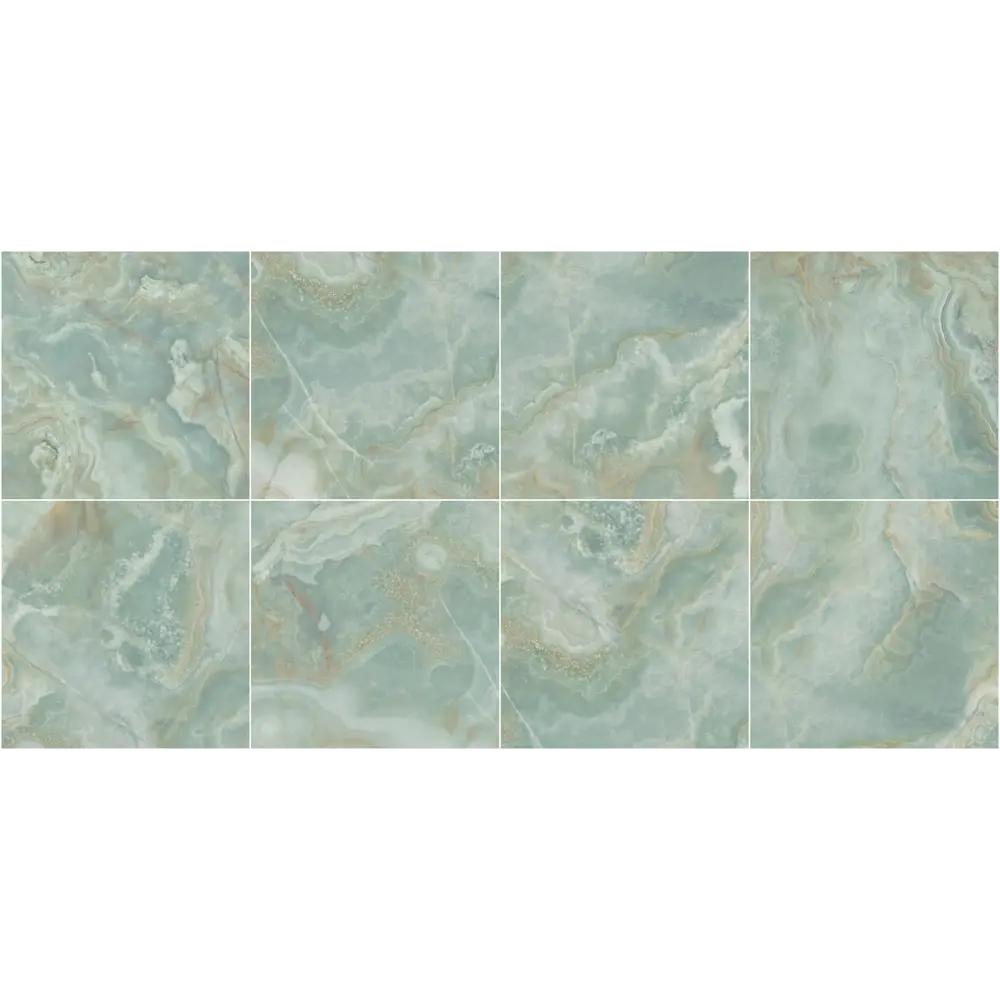 Плитка напольная Aquamarine Dark 41.8x41.8 см 1.75 м² цвет зеленый 84299802 STLM-2072969 Santreyd - Вид №1