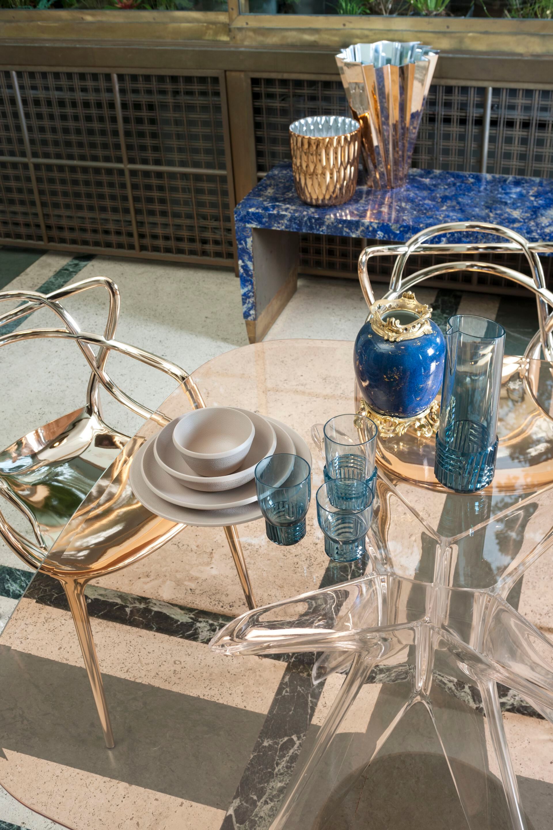 Меламиновая круглая подложка Kartell текстура ARCH-00045571 - Вид №2