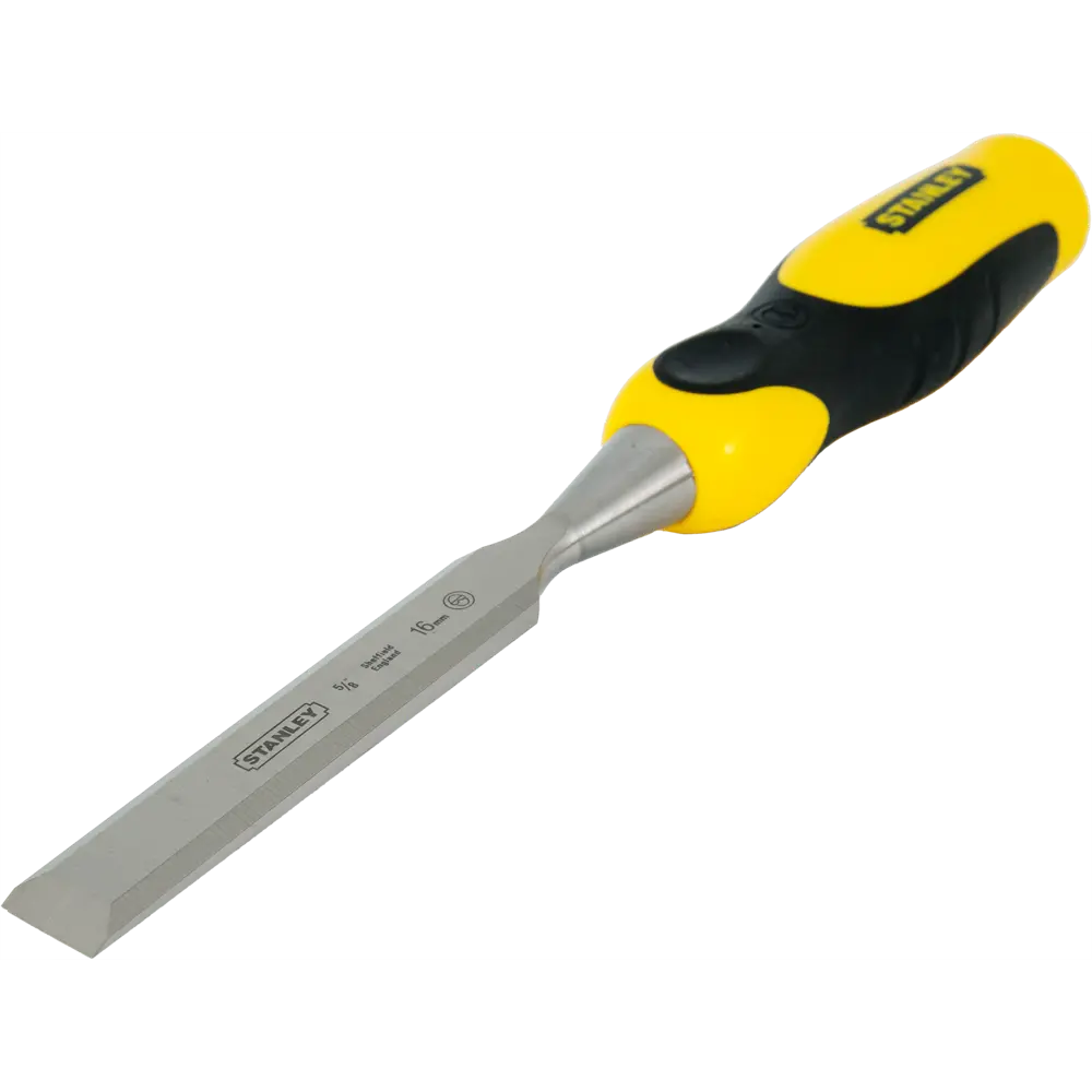 Стамеска Stanley Dynagrip 16 мм с двухкомпонентной ручкой STLM-2091555