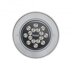 8306401 Встраиваемый в пешеходный пол Platek MEDIO Anello Inox  MEDIO C/W Stainless Steel Ring - 16 LED RGBW 9°