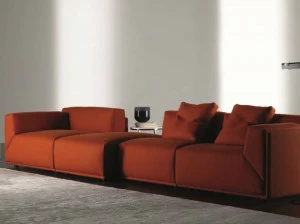 Meridiani 4-х местный модульный диван из ткани Bacon