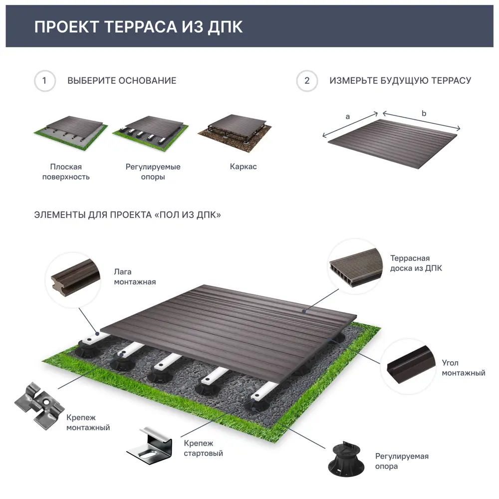 Террасная доска T-DECKS Венге с двусторонним дизайном 87036576 STLM-1013068 - Вид №10