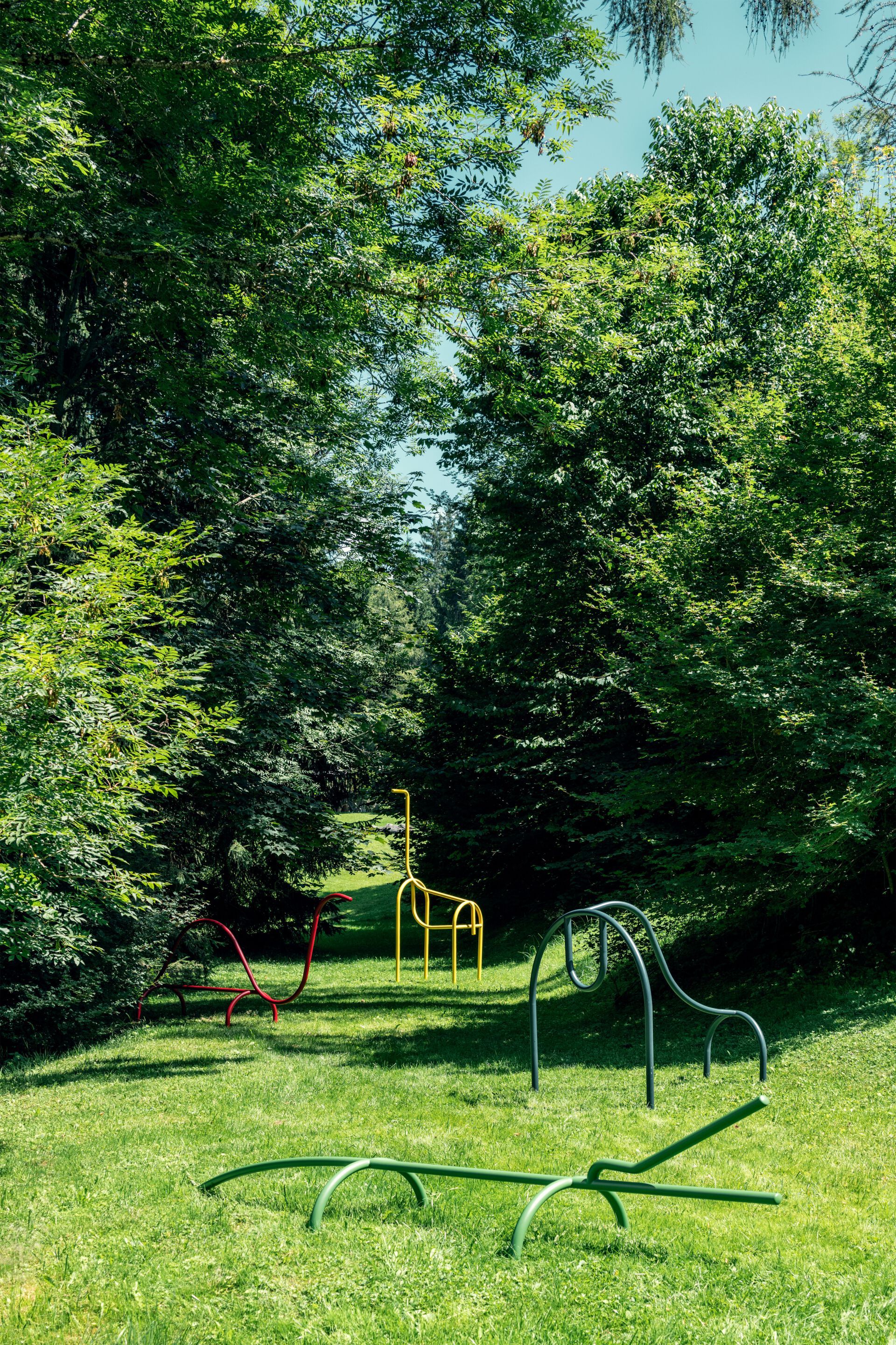 Стальная игра / скульптура с порошковым покрытием Magis Animal Factory ARCH-00061793 - Вид №1