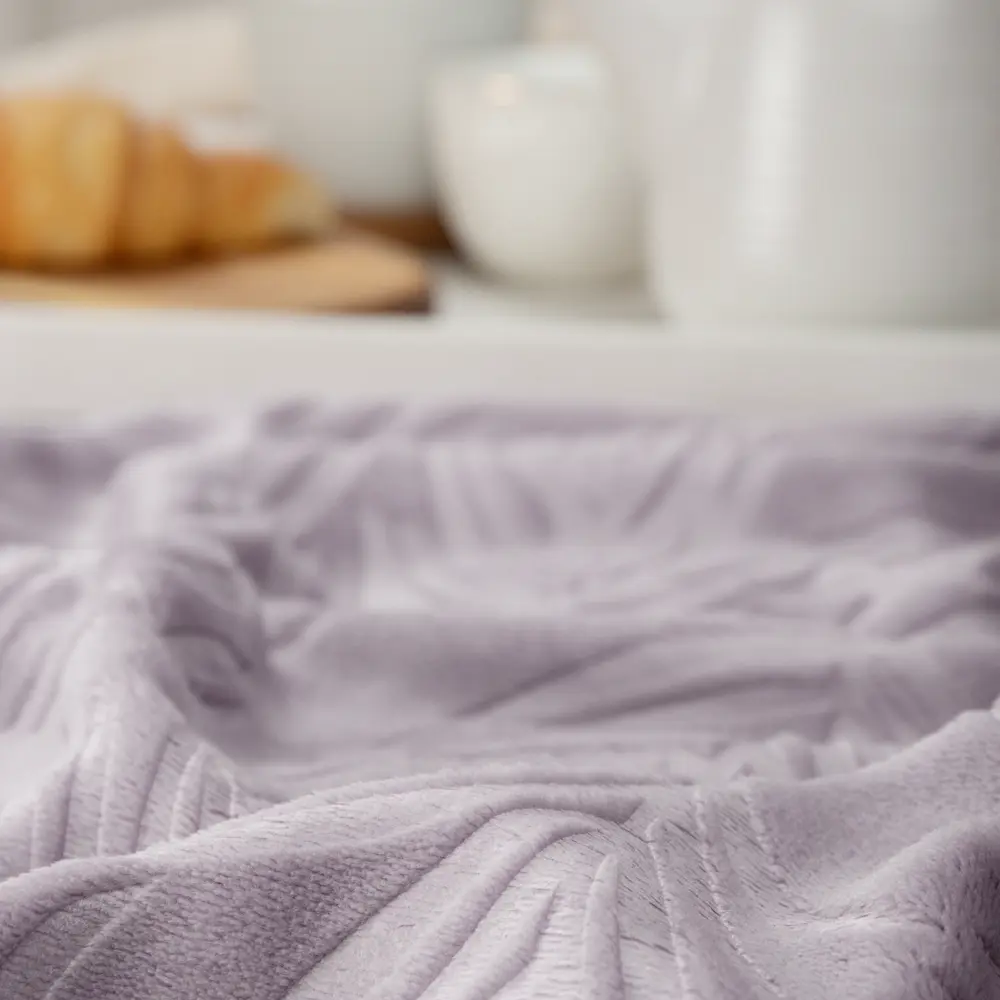 Плед TEXREPUBLIC Листья 150x200 см скандинавский стиль 89417254 STLM-1578088 - Вид №5