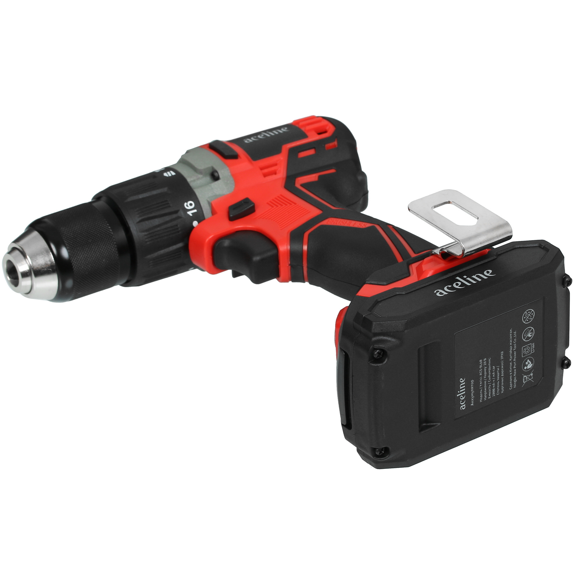 Шуруповерт Aceline ACS-BL60 5401802 STDN-0092762 - Вид №7