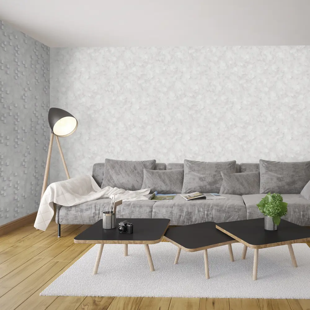 Обои флизелиновые Grandecolife Fort серые 1.06 м GDR143103 STLM-2164346 - Вид №4