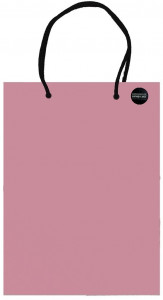 437593 Пакет подарочный, 10 х 14 см, розовый Дымов-Арт