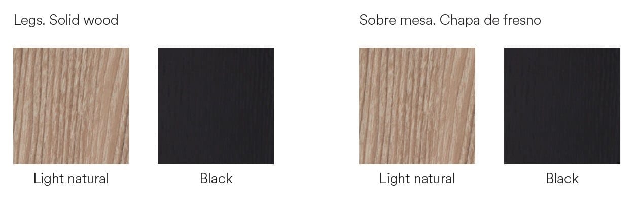 Низкий квадратный журнальный столик из ясеня TEULAT Arq ARCH-00140789 - Вид №13