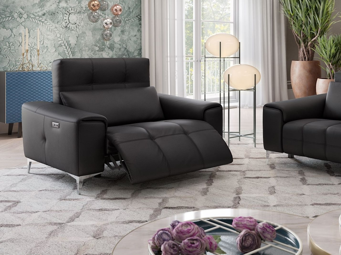 2-местный кожаный диван Sofanella SALENTO MINI ARCH-00029112 - Вид №3