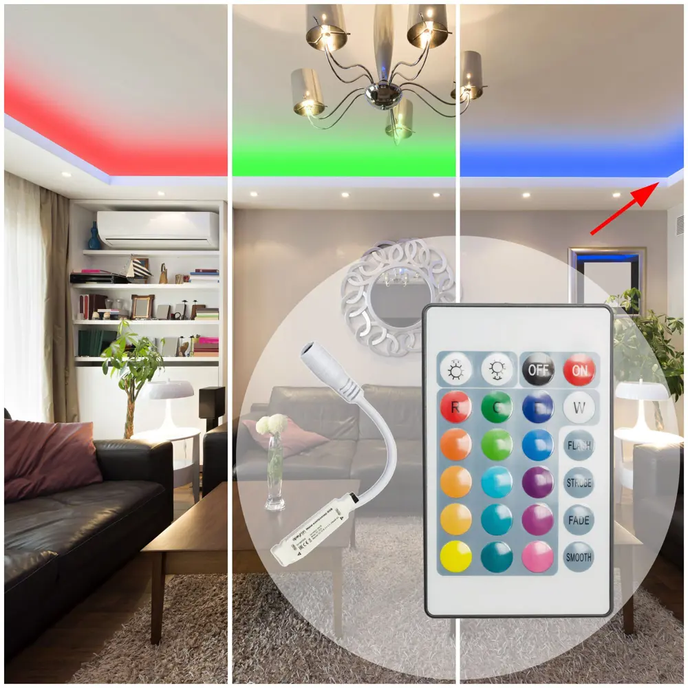 APEYRON RGB контроллер с дистанционным управлением для светодиодных лент 13444604 STLM-0003170 - Вид №10