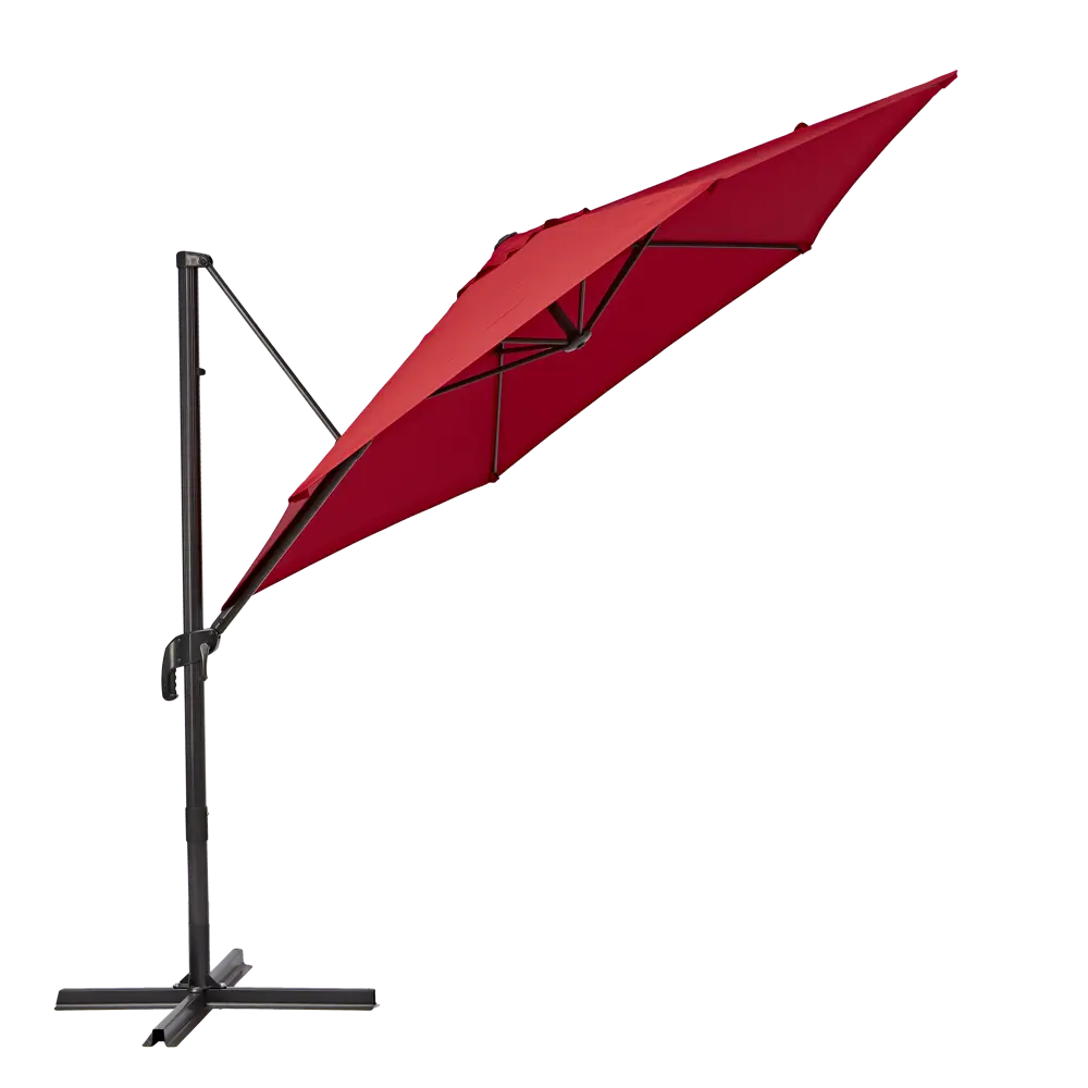 Зонт с боковой опорой Naterial Avea ø290 h251 см шестигранный красный STLM-2053747 - Вид №9